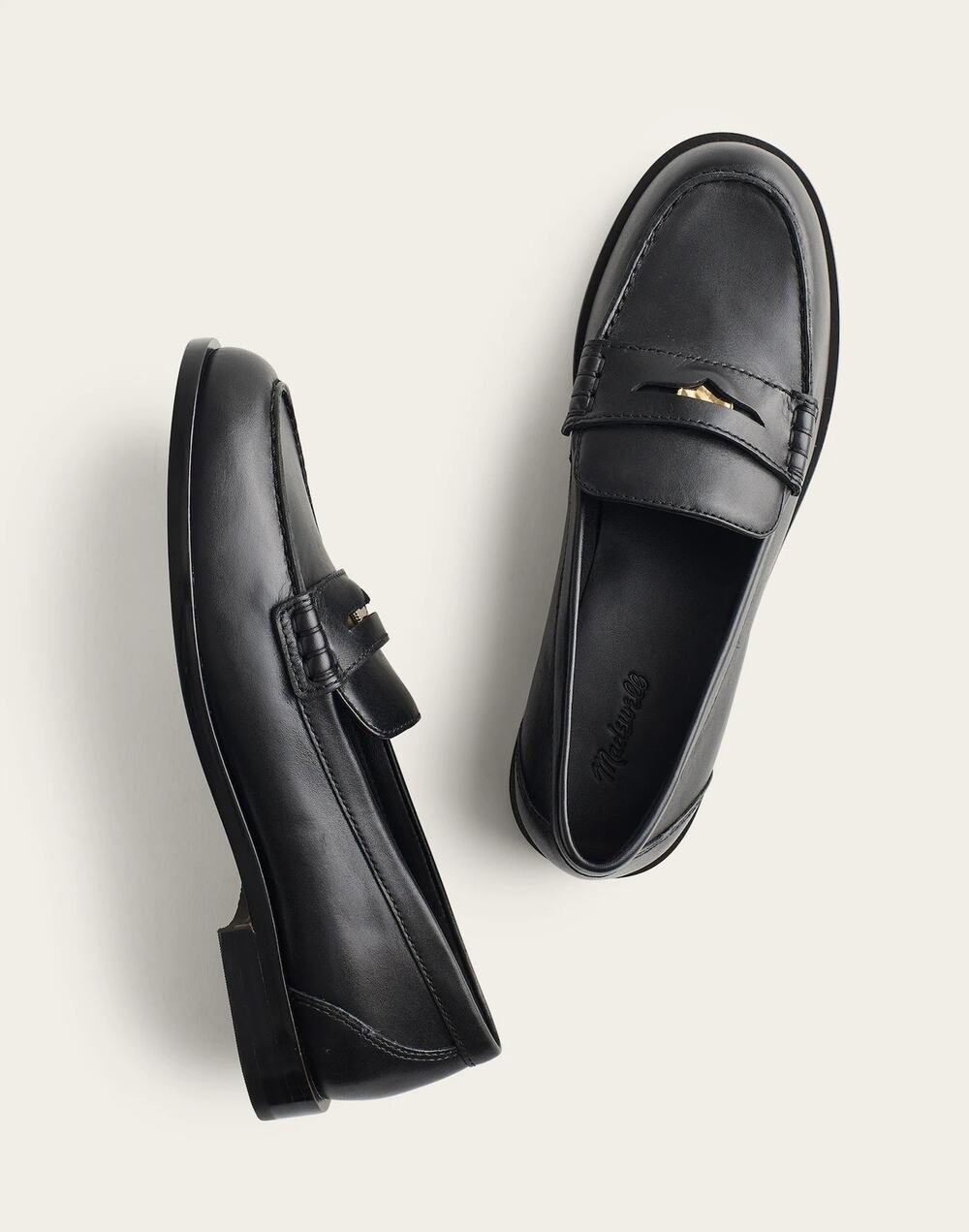 NEW The Grayson Penny Loafer Men's True Black Size 8